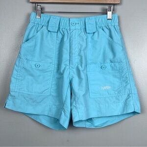 American Fishing Tackle Co AFTCO Men's 100% Nylon Cargo Shorts Size 30; Outdoor